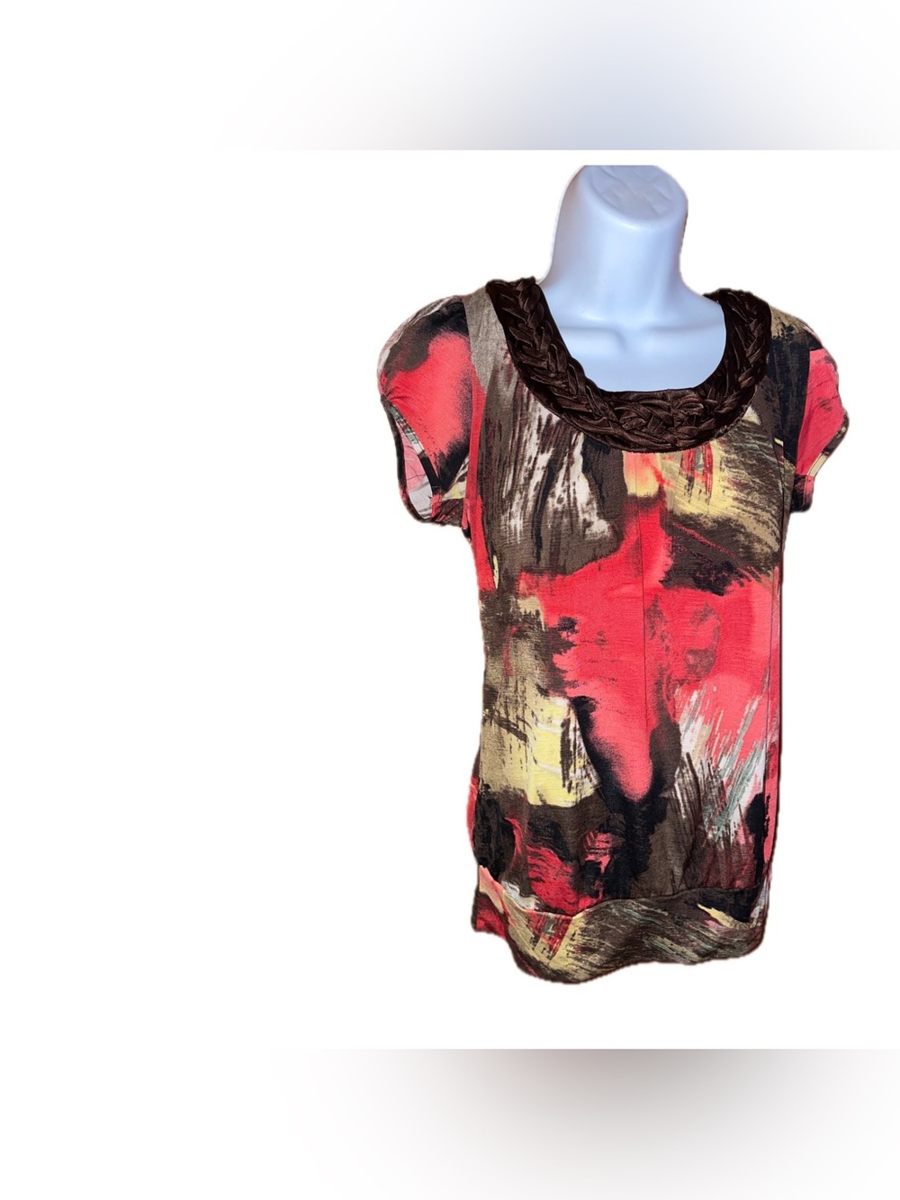 Watercolor Blouse 🌸🤎🩷💛